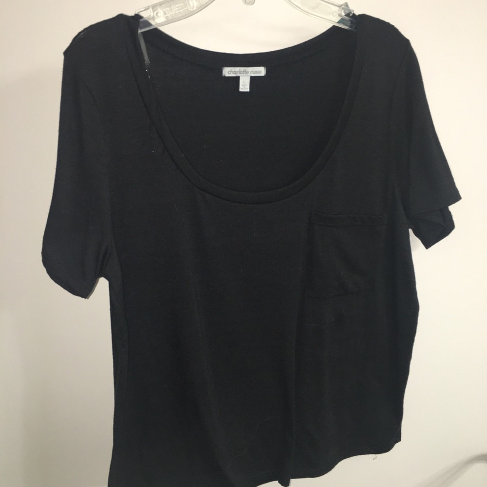 Black tee